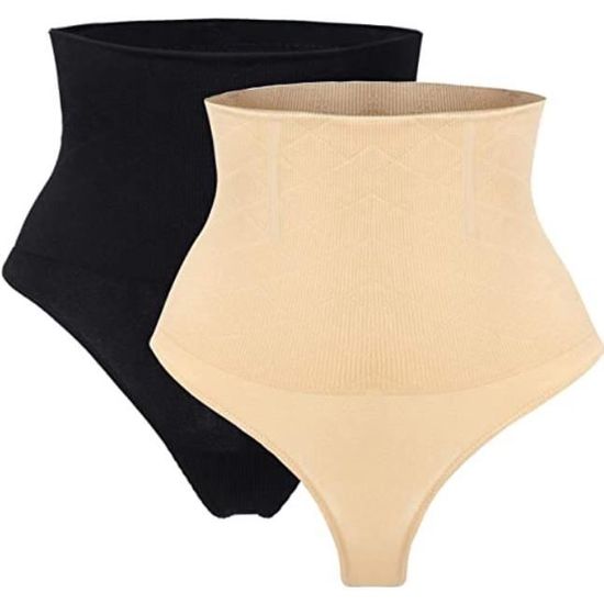 Lot De 6 Strings Tangas Gainants FINETOO - Taille M - Neufs Avec étiquettes - Effet Ventre Plat
