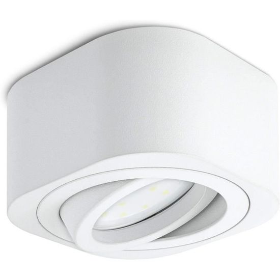 SSC-LUXon TEARA Spot LED Encastrable Plat Blanc Orientable