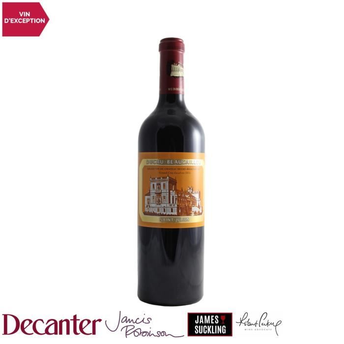 Château Ducru-Beaucaillou Saint-Julien 2ème Grand Cru Classé Rouge 2018 - 75cl - Vin AOC Rouge de Bordeaux - 97-100 Decanter - Cépag