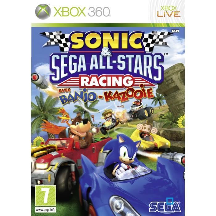 SONIC & SEGA ALL STARS RACING / JEU CONSOLE XBOX36