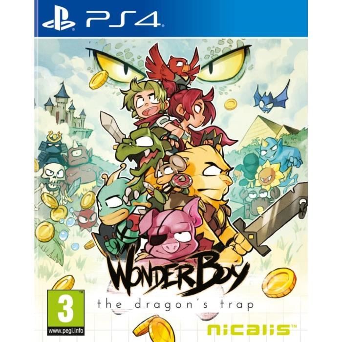 Just For Games Wonder Boy - The Dragon'S Trap Jeu PS4