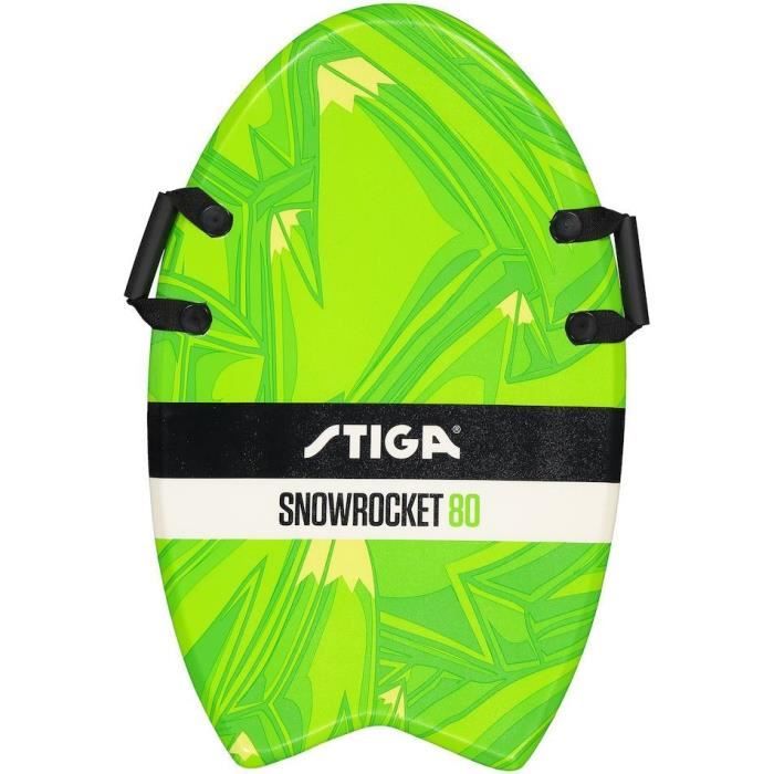 Stiga Snowrocket Speed – Luge Mousse Haute Vitesse Avec Poignées