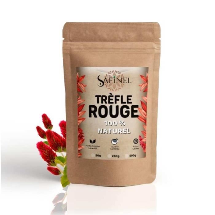 Trèfle Rouge Fleurs Entières Séchées 200 g
