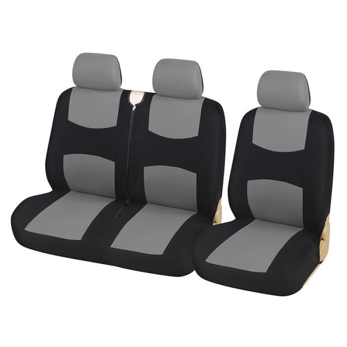 Housses de siège universelles pour camion, couvre siège de 1 + 2, couvre siège pour véhicule, pour Ren GRAY