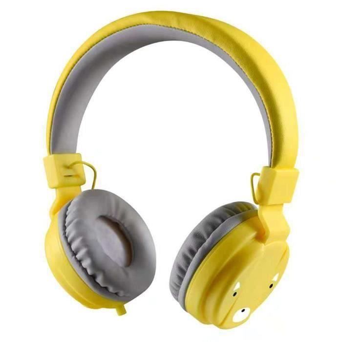 LP Casque pour Enfants Casque Écouteur Pliable pour Enfants Casque Filaire de Téléphone Filaire de Contrôle de..... - LPCYE0310A5024