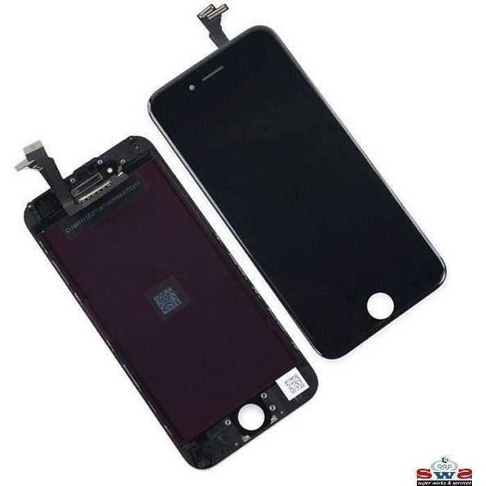 Ecran LCD vitre tactile pour iphone 6 NOIR