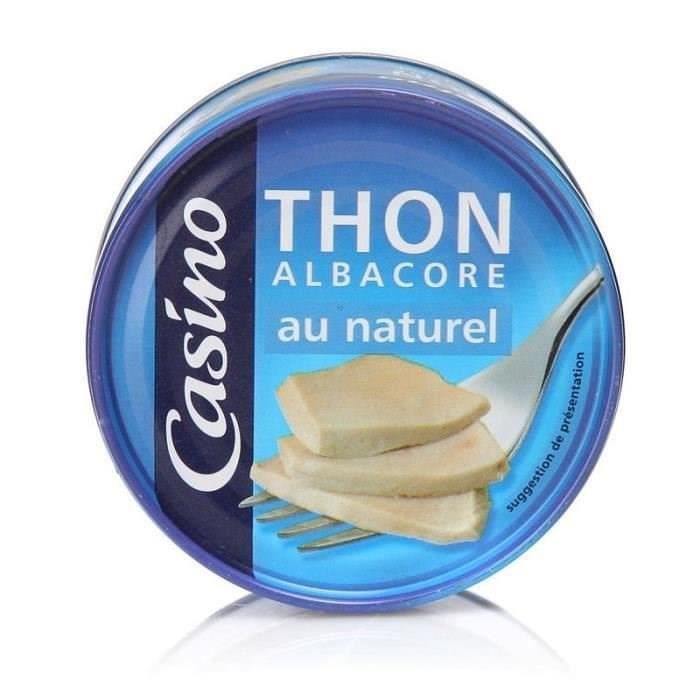 CASINO Thon Albacore au Naturel 140g