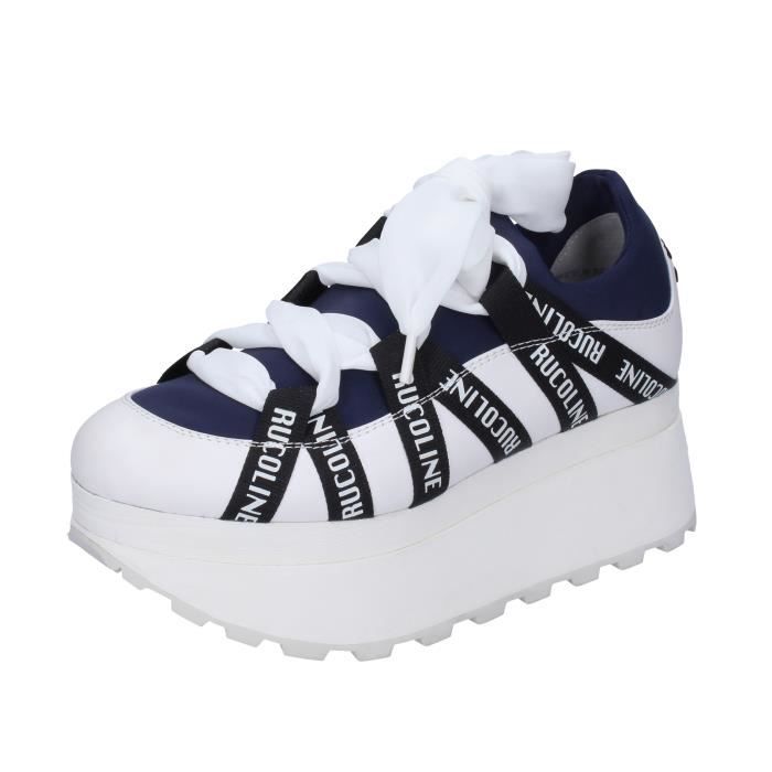 RUCOLINE Chaussures Femme Slip on Bleu BH374