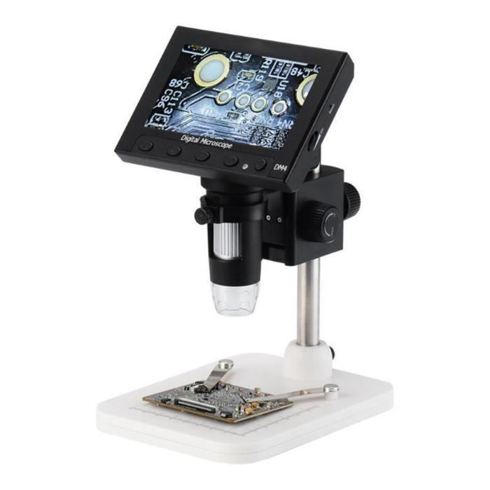 1000X 4.3 pouces 2.0MP USB Digital Microscope électronique LoupeLCD Caméra Vidéo 8LED