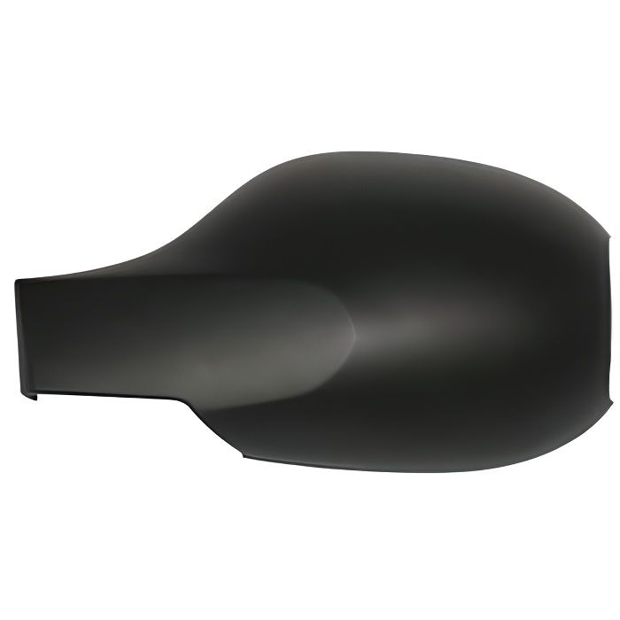 Coque rétroviseur extérieur gauche RENAULT TWINGO II phase 1, 2007-2011, noire, Neuve.