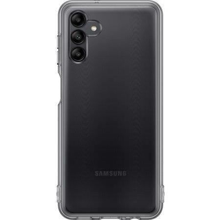 SAMSUNG Coque arrière transparente Noir A04s
