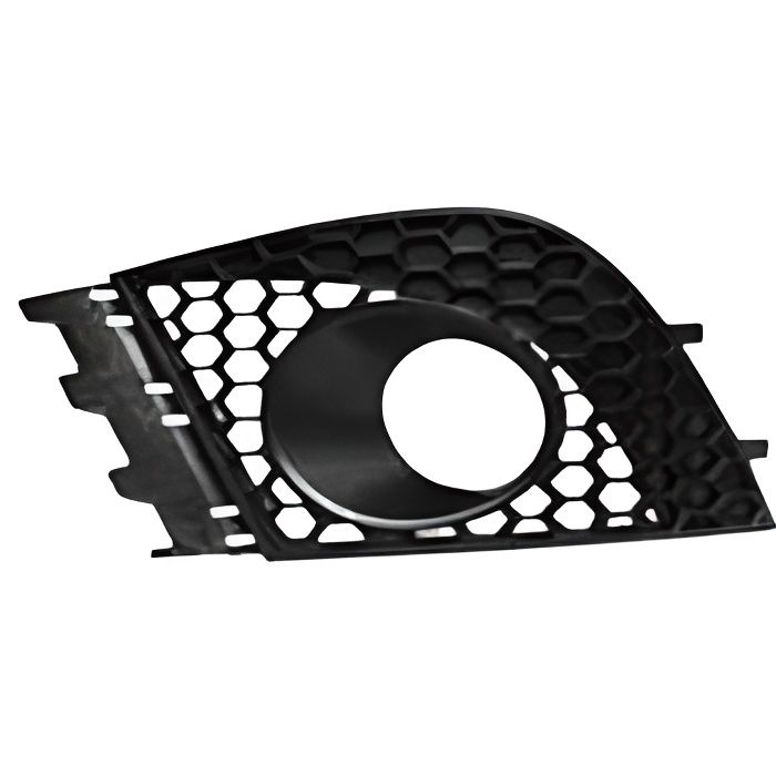 Grille calandre gauche SEAT IBIZA III phase 2 2006-2008 noire trou fantibrouillard, pare chocs avant.