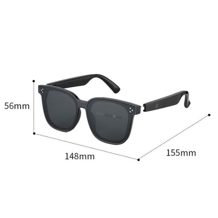 TD® lunettes de soleil camera cahcé espion hd bluetooth femmes hommes vintage enfant espionnage rondes enregistreur video teintées