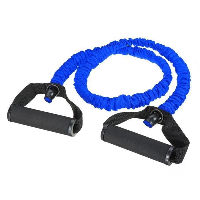 TEMPSA Élastique de résistance bandes d'exercice force de jambe Bleu 6x10x1200mm