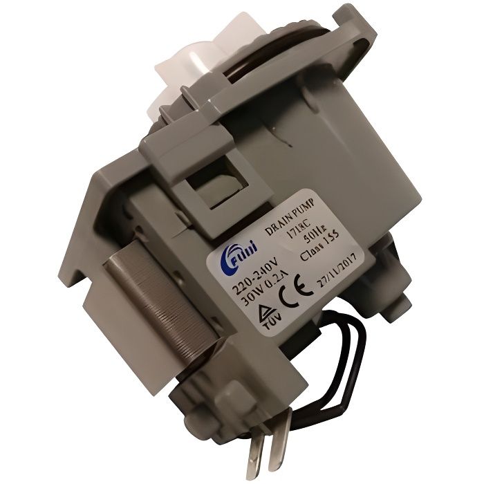 POMPE DE VIDANGE 240 V 30 W POUR LAVE-VAISSELLE THOMSON - OCEANIC - PROLINE - VALBERG - URANIA 34421177