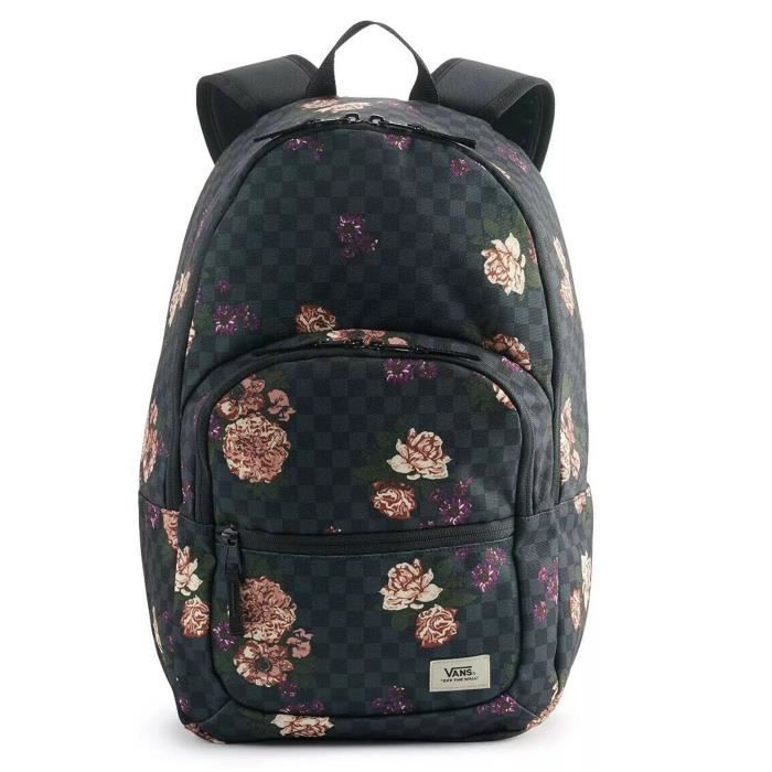 Vans Sac à Dos pour Femme Motivee 3-B Noir VN0A4B8BF2B