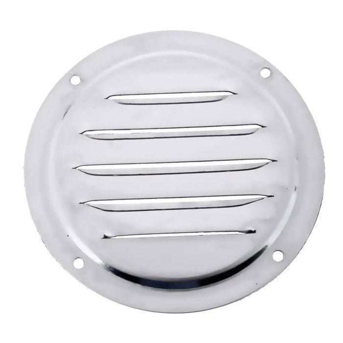 Évent de pignon de 12 po x 12 po, blanc