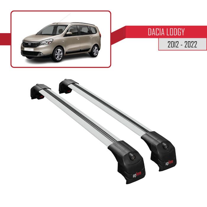 Barre Tetto Portapacchi In Alluminio RE&AR Per Dacia Lodgy (J92) 2012-2022 - Modello HOOK, 2 Barre