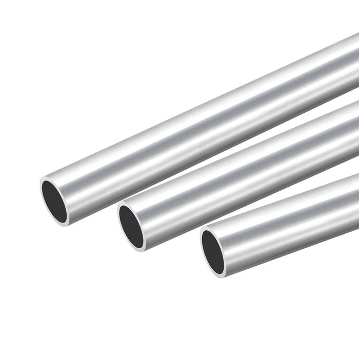 sourcing map 6063 Aluminium Rond Tube 4mm Diamètre Externe 2mm Interne Diamètre 300mm Longueur Tube Tubes 3 Pcs