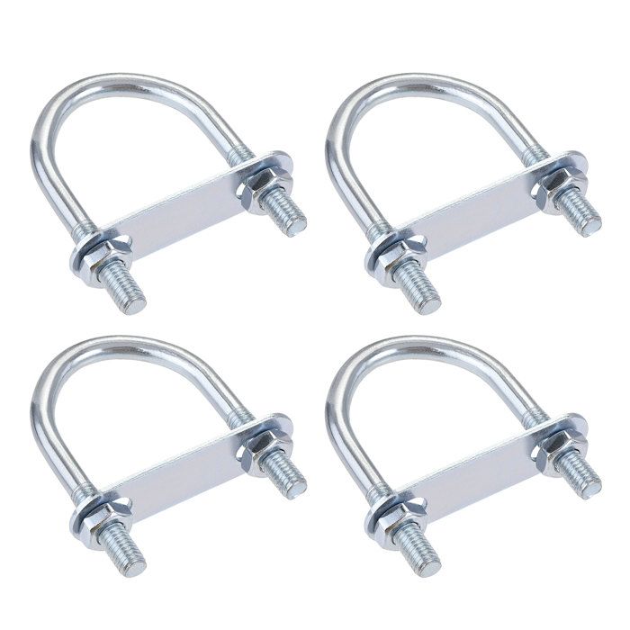 12 Colliers De Serrage Caoutchouc 42mm - Attaches Tuyaux Inox 304 Amorti Anti-Vibration | Fixation Robuste Pour Tubes Et Canalisations
