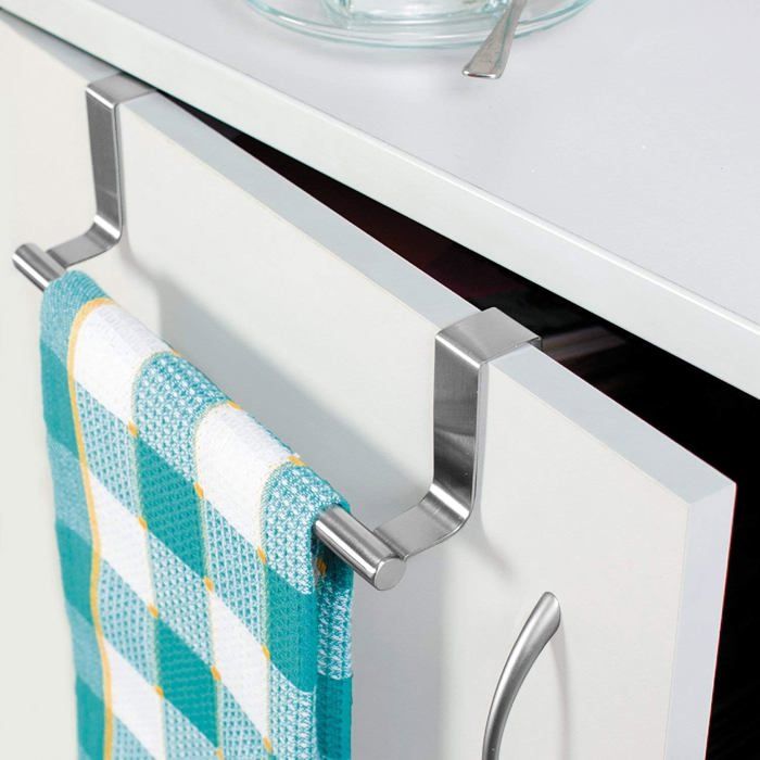 Accroche Torchon Porte Placard Cuisine 2 Pièces Porte Torchons Porte Acier Inoxydable - Barre Serviette Cuisine Et Salle De Bain Noir 23cm Accroche Torchon Porte Placard Cuisine 2 Pièces Porte Torchons Porte Acier Inoxydable - Barre Serviette Cuisine Et Salle De Bain Noir 23cm
