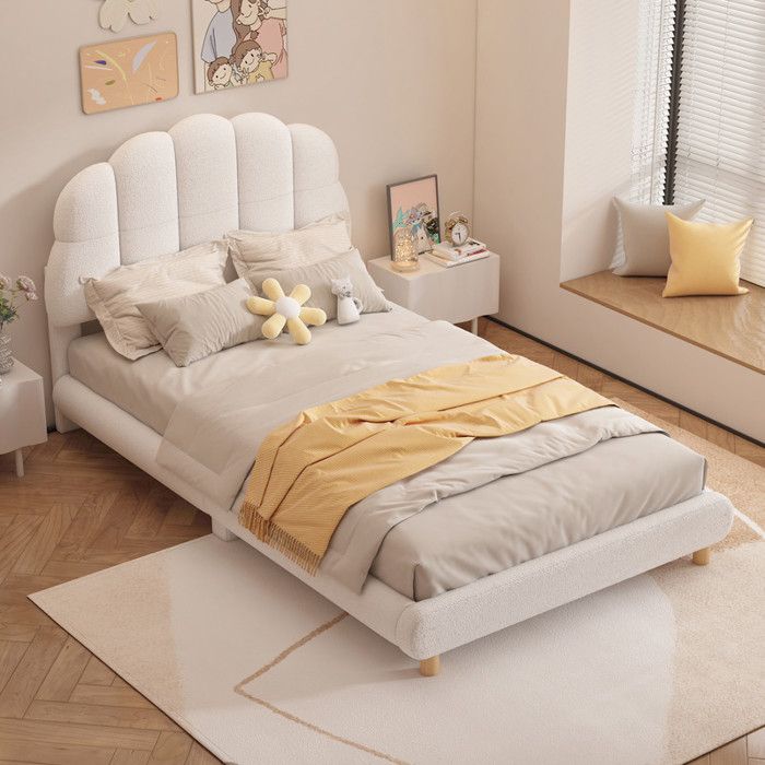 Tête De Lit 90 Enfant Avec Étoile - Blanc - Dimensions 80x100x1,6 Cm - Modèle Sweet Par MUEBLES PITARCH - Pour Chambre D'Enfant