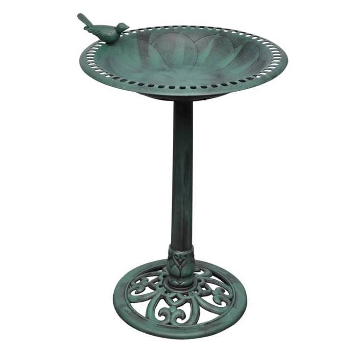 （ON SALE)Bain pour oiseaux avec oiseau décoratif - Abreuvoir à oiseaux Maison@8552036