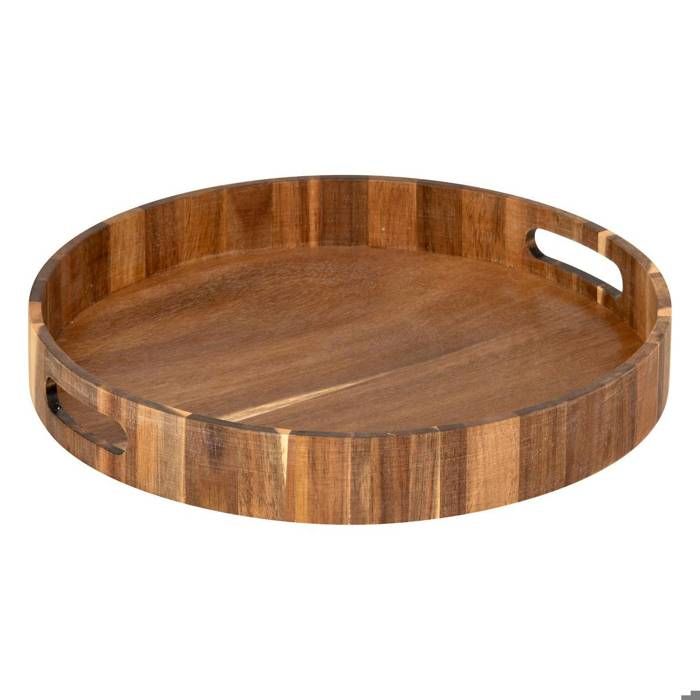 Plateau rond D35cm Acacia - 5five Plateau rond D35cm Acacia - 5five