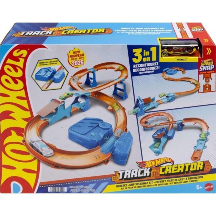 Structure gonflable - aire de jeux gonflable Hot wheels - JDB49