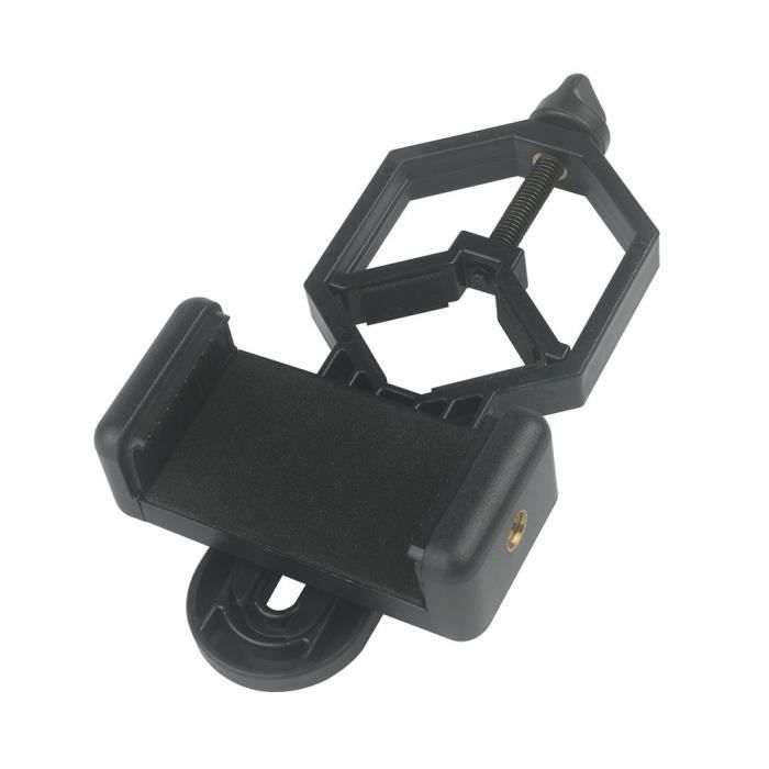 Adaptateur Télescope Pour Smartphone - Support 3 Axes, Réglage Fin, Compatible Avec La Plupart Des Téléphones