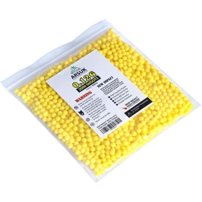 Airsoft Billes BB Balles Pellets en plastique pour Pistolet carabine à