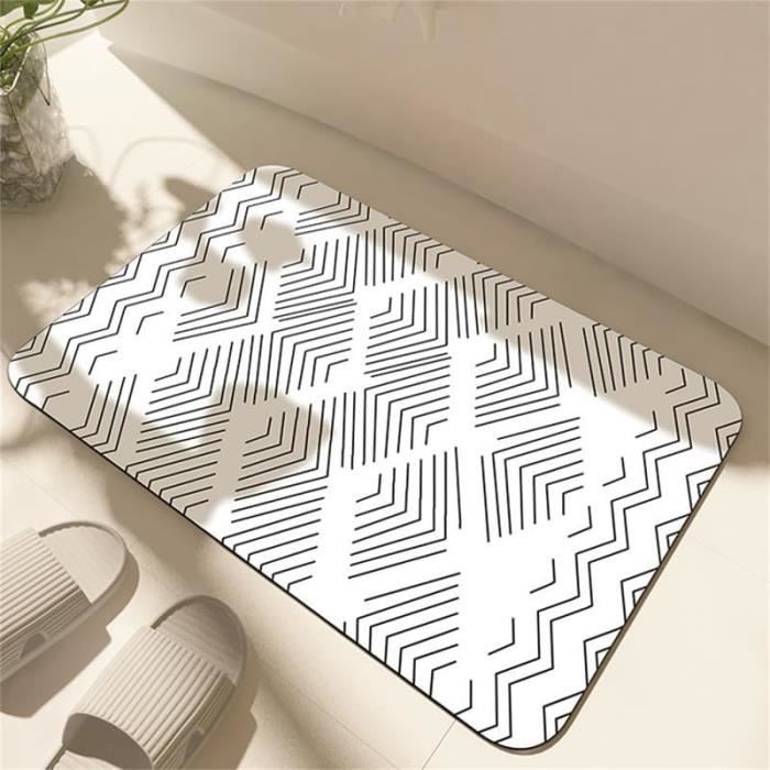 Tapis magique 2 en 1 Absorbant Anti-dérapant 45x70cm - marron . | Leroy