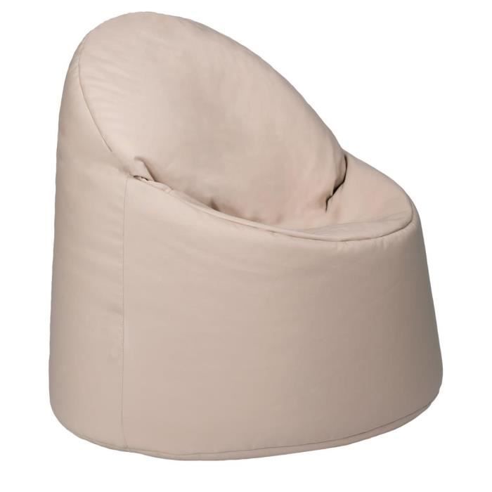 pouf pour enfants ready steady bed, siège de pouf confortable pour tout-petits, intérieur et extérieur, pierre