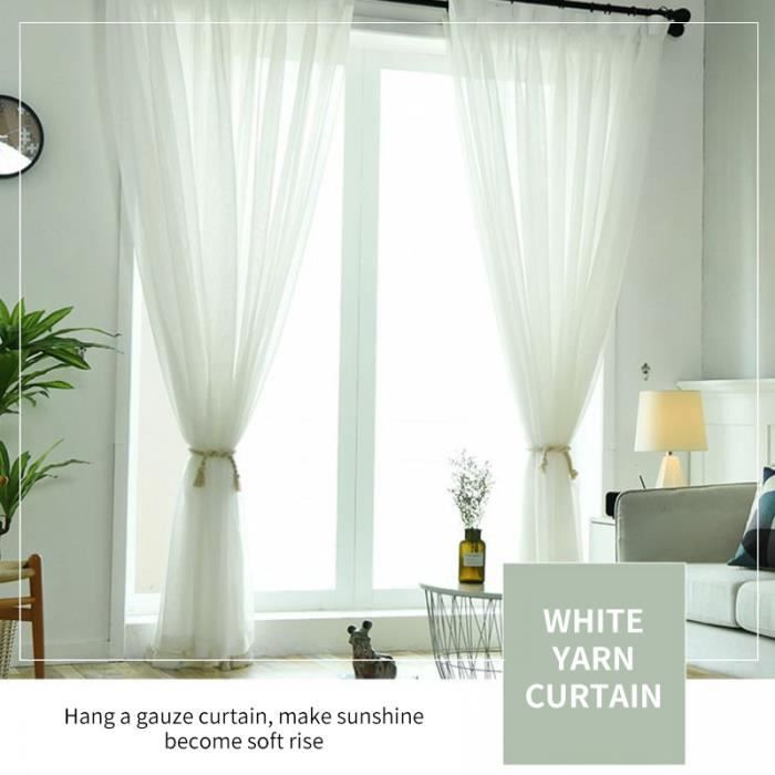 A Quelle Temperature Laver Des Rideaux Blancs Rideaux Blanc Tulle Achat Vente Pas Cher