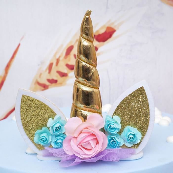 Decoration Gateau Licorne Achat Vente Pas Cher