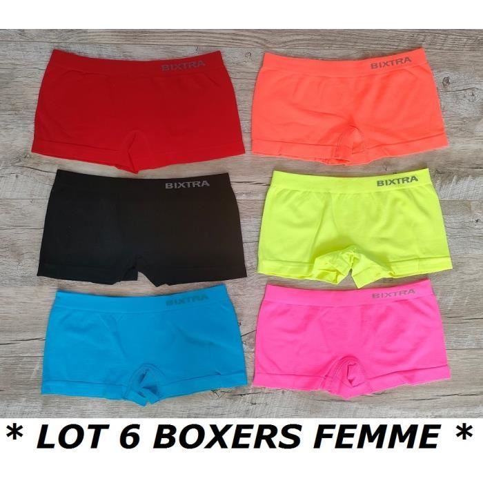 Boxer femme Dentelle Blanc