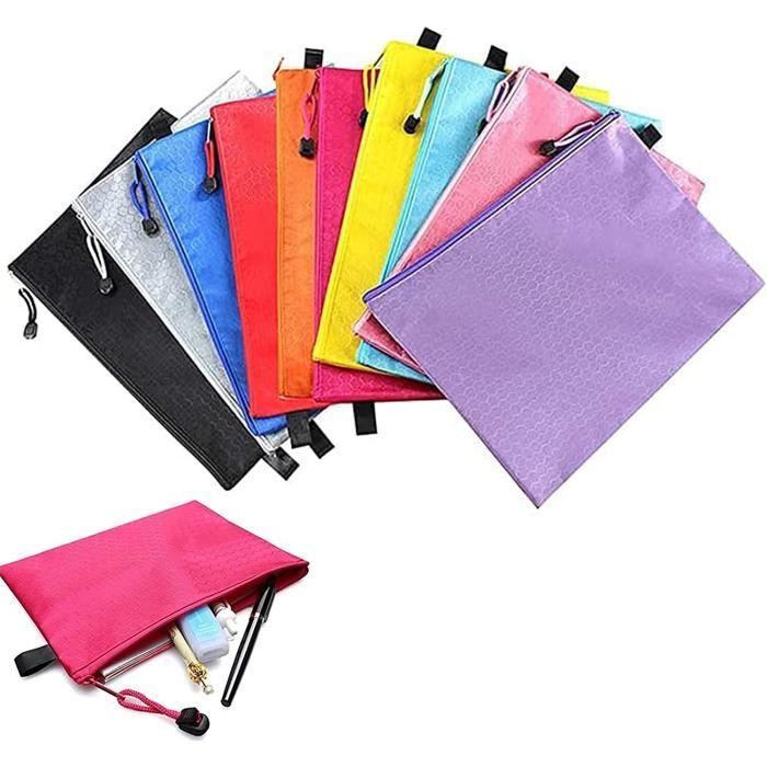 pochette tissu zippee