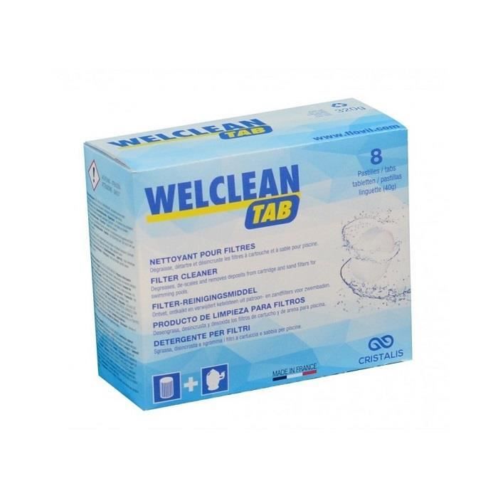 Nettoyant pour filtre Welclean Tab - Irrijardin