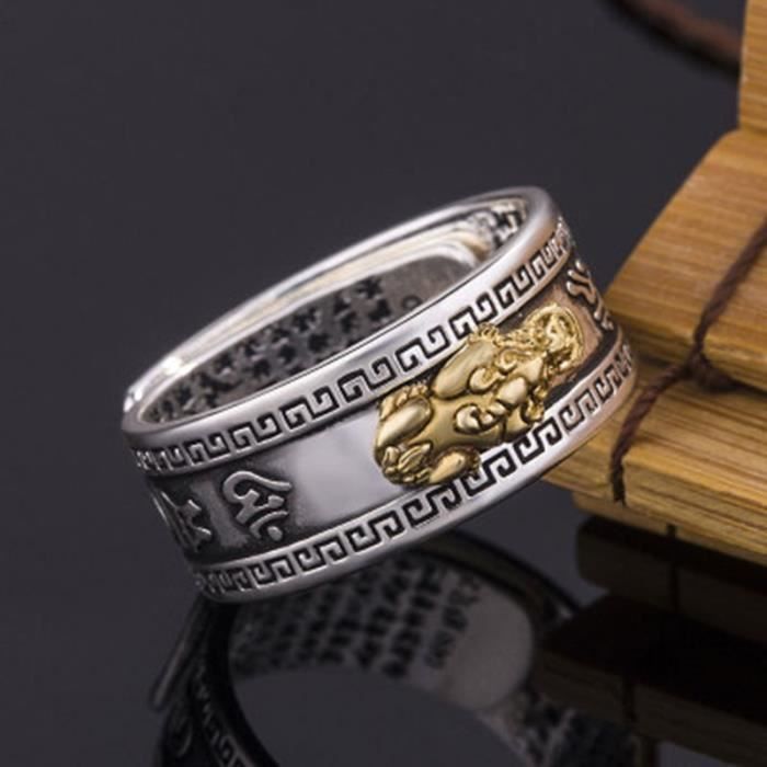 Bague porte bonheur pour homme discount