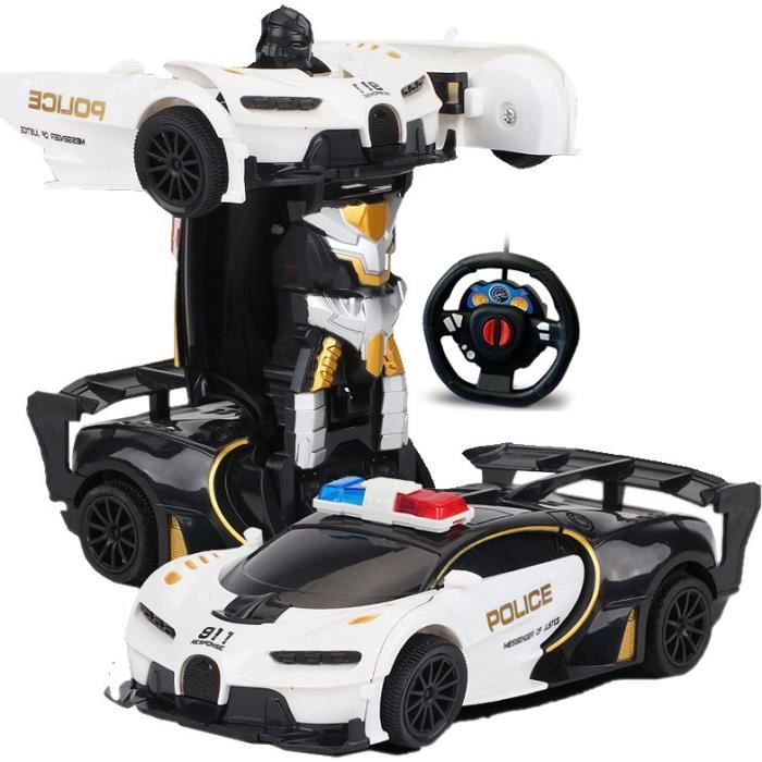 Voiture police transformers hot sale