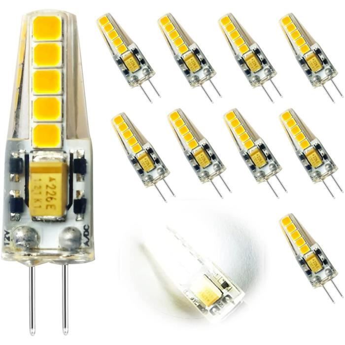 Ampoules G4 LED 3W, Ampoules LED remplaçant les ampoules halogènes 20W