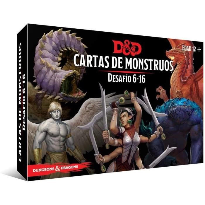 Dungeons Dragons Cartes de Monstres Défi 616, Couleur () EEWCDD91 Cdiscount Jeux Jouets
