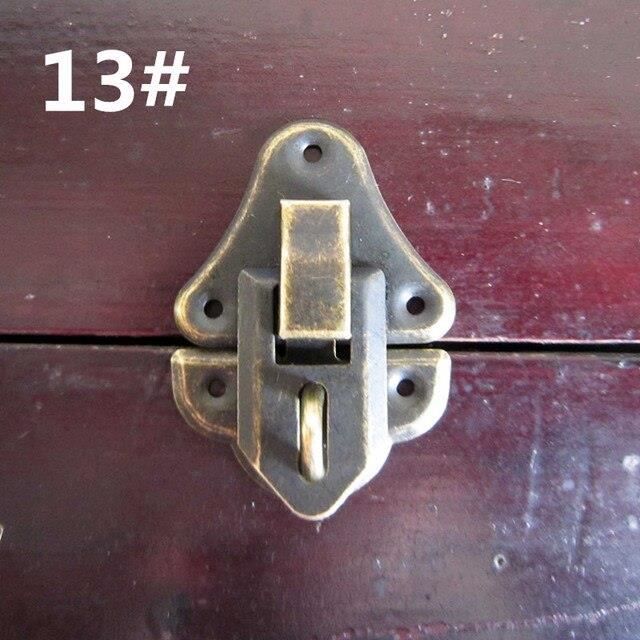 Lot De 30 Fermoirs à Loquet En Fer Rétro - Pour Boîte à Bijoux, Coffret En Bois, Boîte Cadeau - Design élégant Et Facile à Installer