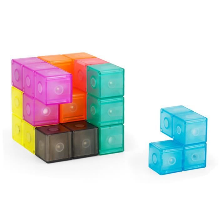 Clair - Cube Magnétique À Ruban 3d, Blocs De Construction Torsadés, Puzzle,  Cube De Vitesse En Classe Pour En - Cdiscount Jeux - Jouets