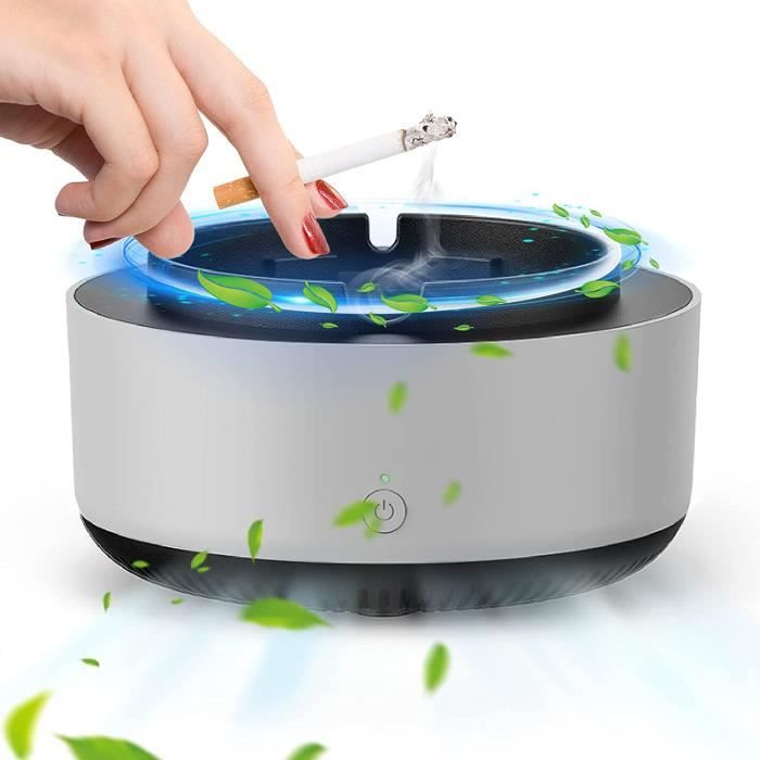 Cendrier Purificateur D'Air 2en1 - Anti-Odeur Portable Pour Maison/Voiture