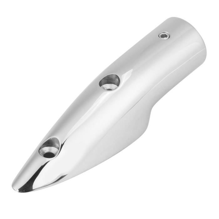 Raccord Main Courante Bateau 22 Mm Acier Inox 316 Marin – Embout De Fin Extrémité (Vendu à L'Unité Ou Lot 2)