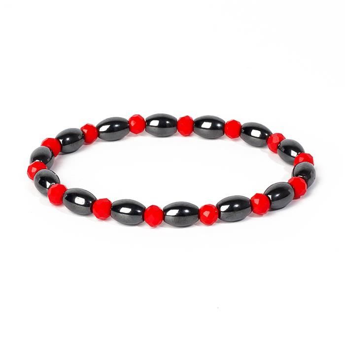 Bracelet "perte De Poids" En Pierres Naturelles - 19 Cm, Style Bohème