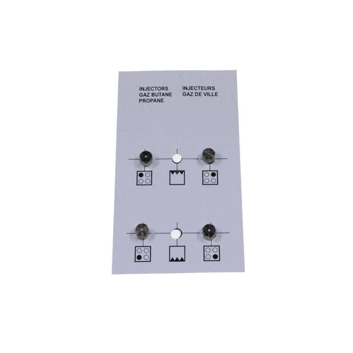 BRULEUR INJECTEUR CUISINIERE 4431900071 SACHET INJECTEURS GAZ BUTANE