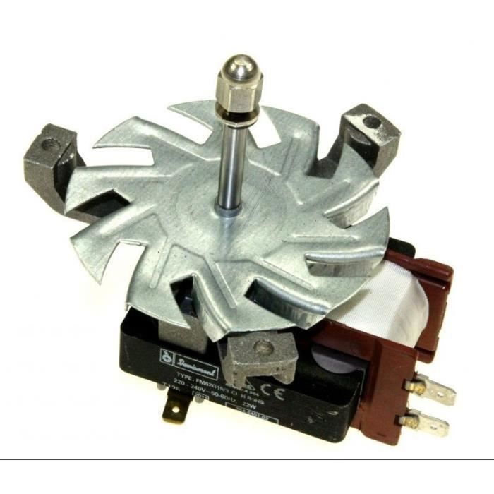 MOTEUR CHALEUR TOURNANTE POUR FOUR ARISTON 3114032 - * 264440102 OIE22501AP BDC643K BDVC667X OIF - BVMPièces
