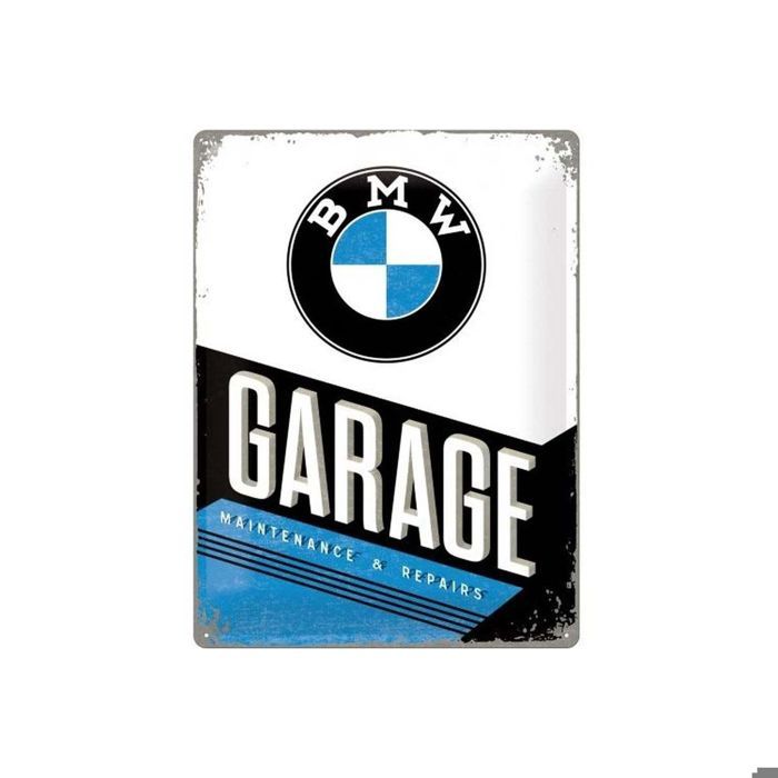 Plaque Métal Vintage Alpine A610 – Panneau Parking Privé – Déco Garage Atelier